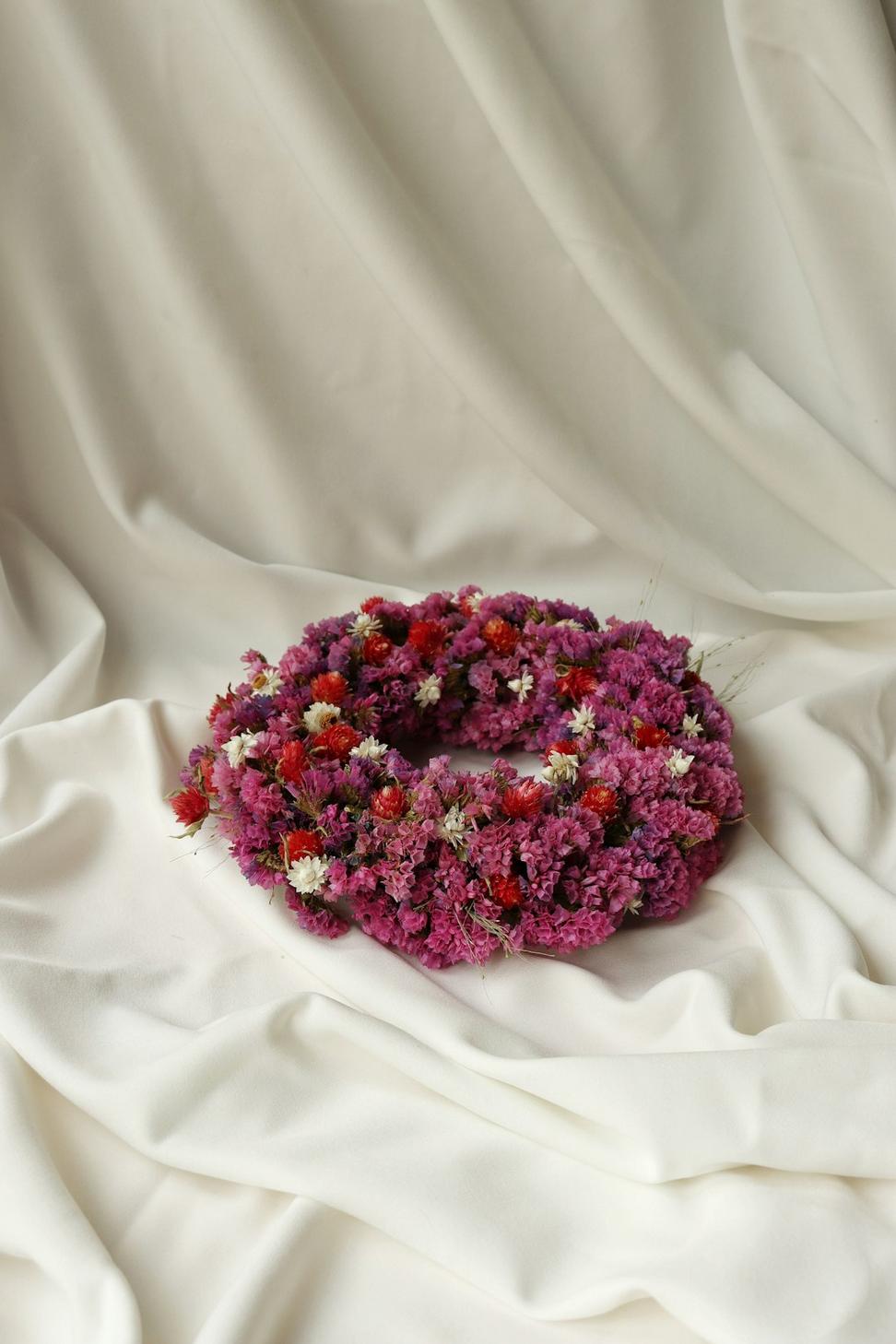 Lavender purple wedding bouquet